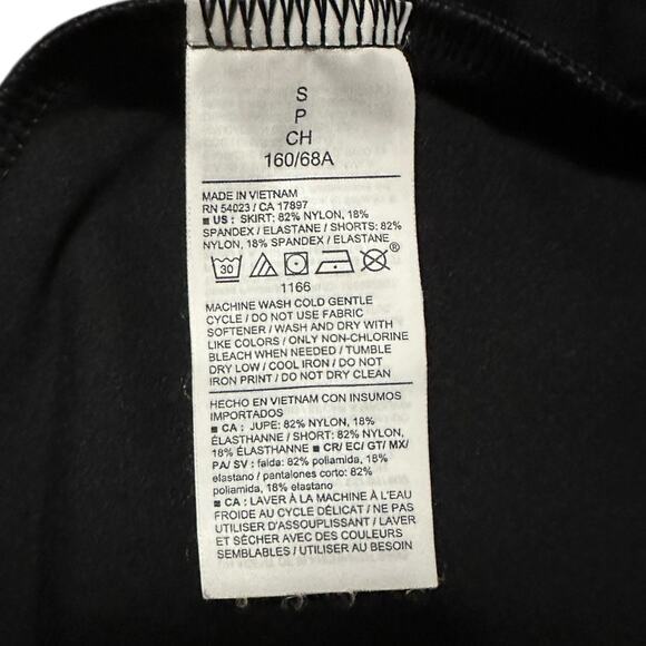 Old Navy Active Go Dry Extra High Rise Waist Studiosmooth Black Skort Women’s S - Picture 7 of 10